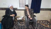 دیدار صمیمی مسئولان مدارس سما خوزستان با آیت‌الله دکتر حیدری؛ تأکید بر نقش تربیت دینی و بصیرت‌افزایی