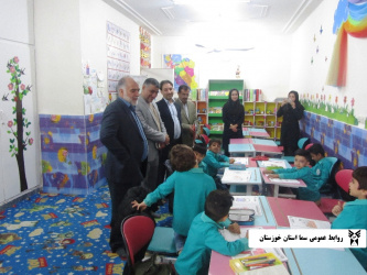 بازدید ریاست سازمان سما از مدارس تازه تأسیس شوش