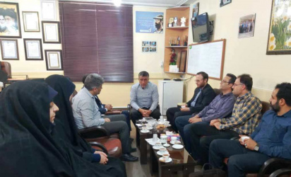 برگزاری جلسه شورای پایگاه بسیج کارمندی سما واحد اهواز