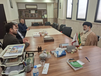 دیدار صمیمانه مسئولان مدارس سما استان خوزستان با حضرت آیت‌الله حسن‌زاده، امام‌جمعه موقت اهواز و نماینده مردم خوزستان در مجلس خبرگان رهبری